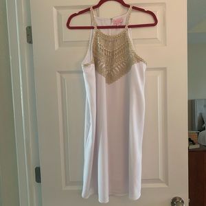 White Lilly Pulitzer dress size 10